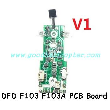 dfd-f103-f103a-f103b helicopter parts pcb board (V1 for f103A) - Click Image to Close